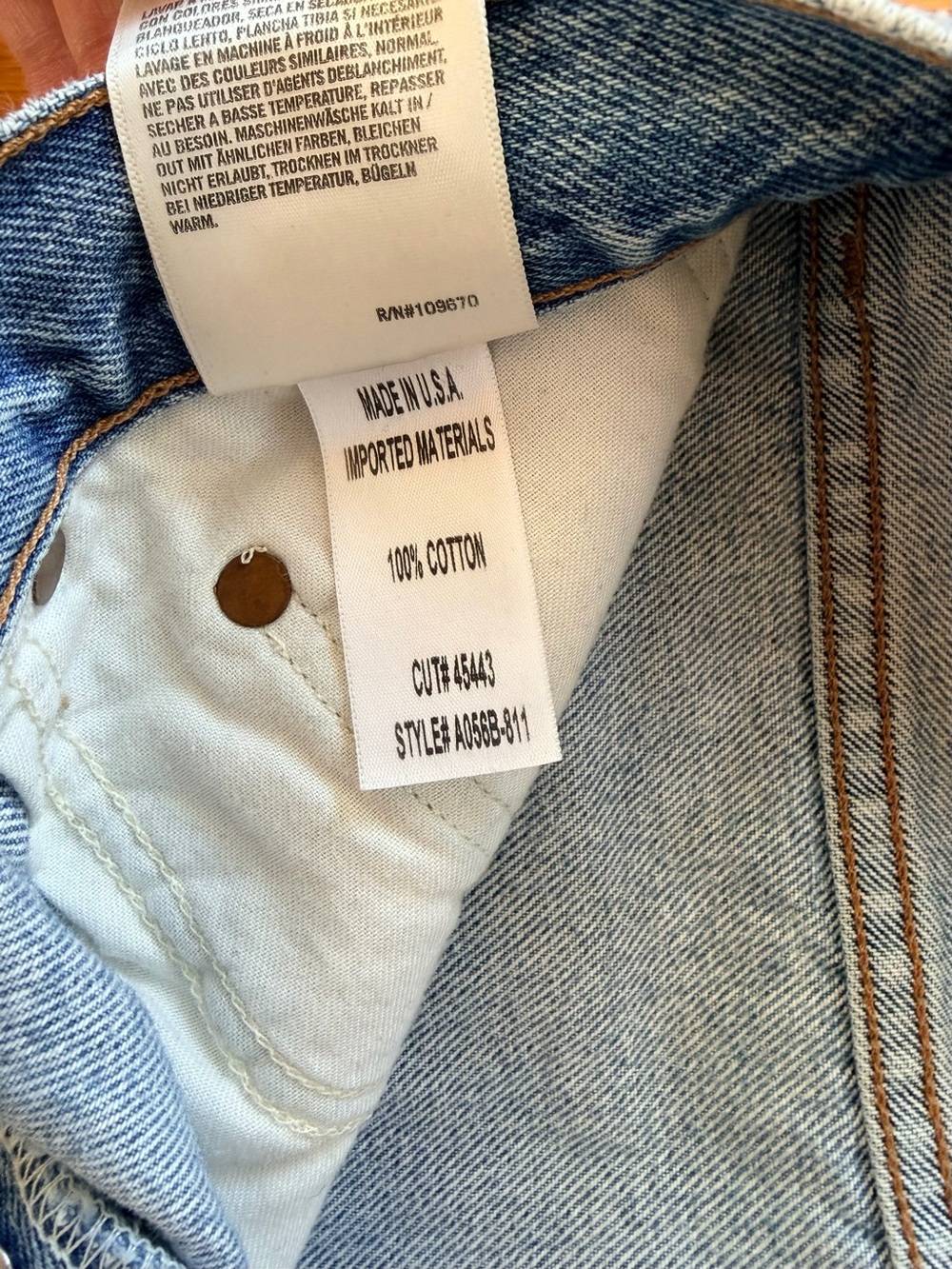 Agolde Riley Crop Jeans - Picture 6 of 8
